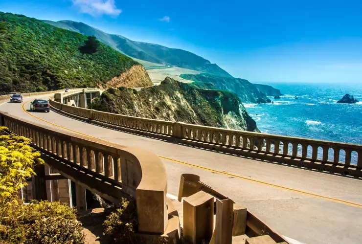 El Bixby Creek Bridge de California