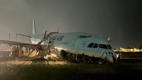 Avión de Filipinas tuvo accidentes