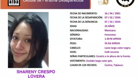 Shareny Crespo Tabasco