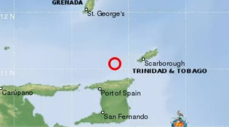 Sismo Trinidad y Tobago