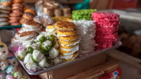 dulces dia de muertos ofrendas