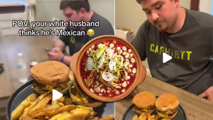 VIRAL TIKTOK_ Estadounidense le hace berrinche a su esposa porque no le hizo pozole.jpg