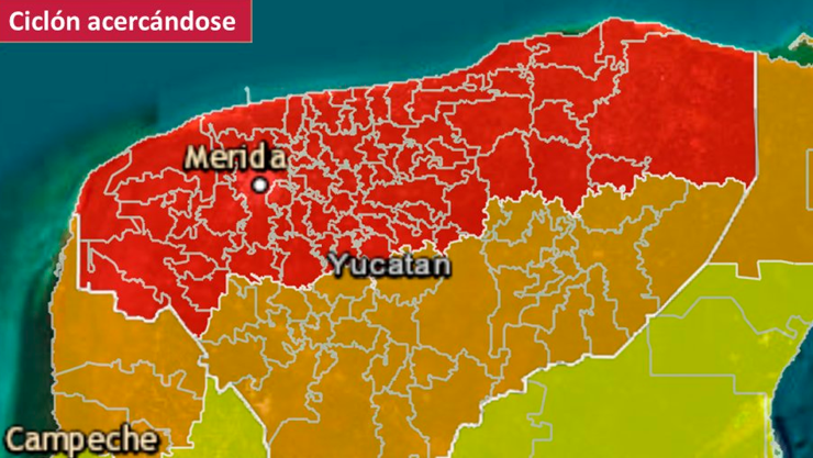 Huracán Milton: Yucatán es declarado como Alerta Roja debido a la amenaza de la trayectoria