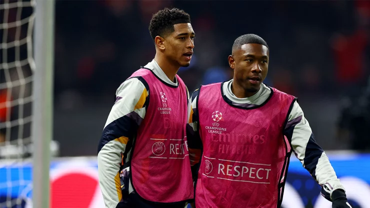Jude Bellingham y David Alaba