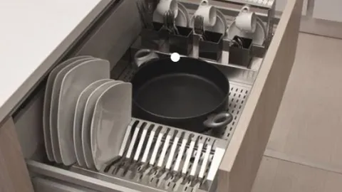 4 opciones para reemplazar el escurridor de platos por soluciones ocultas