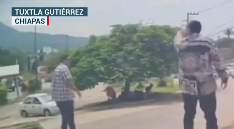 VIDEO: En Chiapas, ladrones roban camioneta a persona con discapacidad