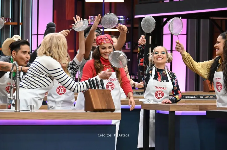 Rossana en la pasarela de MasterChef
