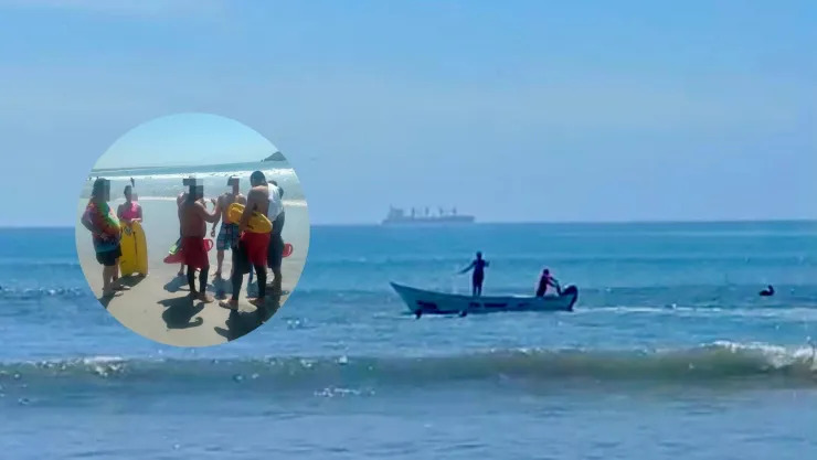 Rescatan a 9 turistas en la Isla de la Piedra en Mazatlán. .jpg