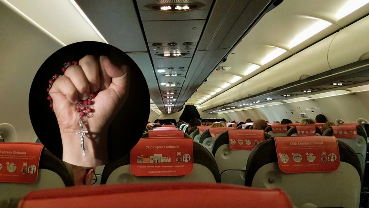 Caos en un vuelo en Estados Unidos: un pasajero golpeó a la tripulación y aseguró estar espiritualmente perseguido.