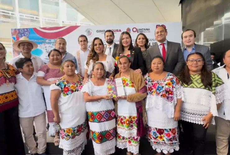 Celebran en el Senado las tradiciones mayas en marco del 50 aniversario de Quintana Roo