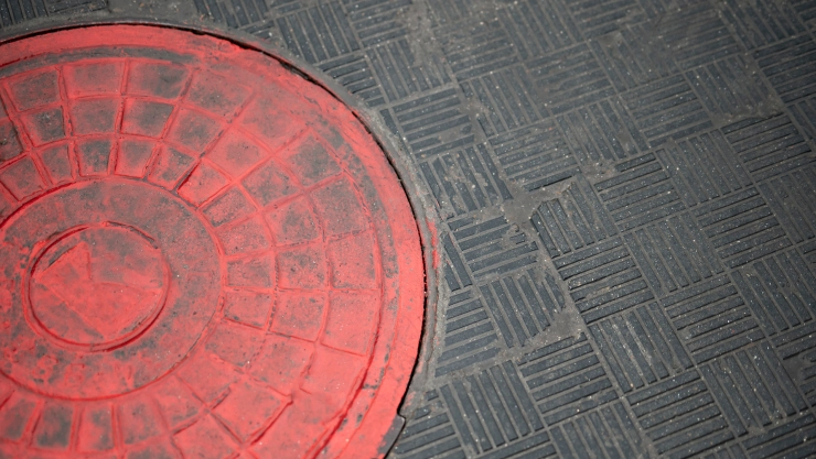 Alcantarilla peligrosa Tuxtla Gutiérrez