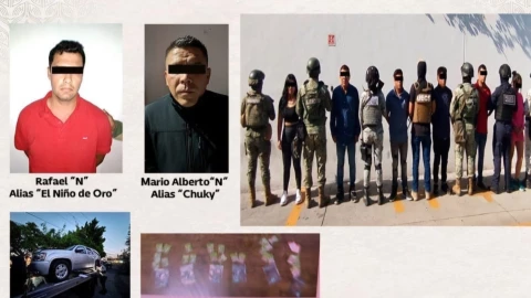 Detienen a El Niño de Oro, presunto líder criminal en Morelos.