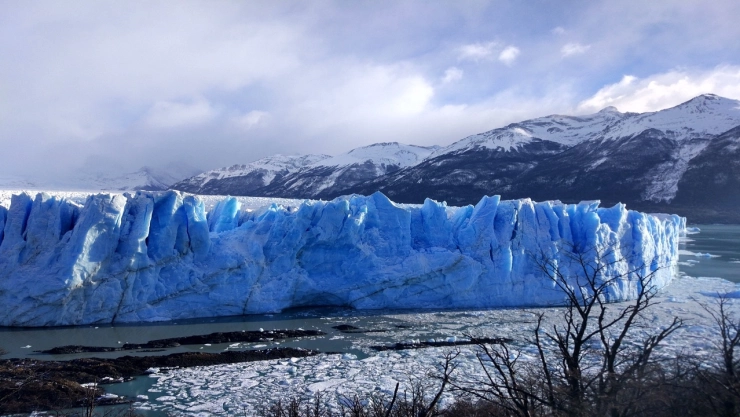 Imágenes del deshielo del Ártico y la reducción de la capa de hielo marino.