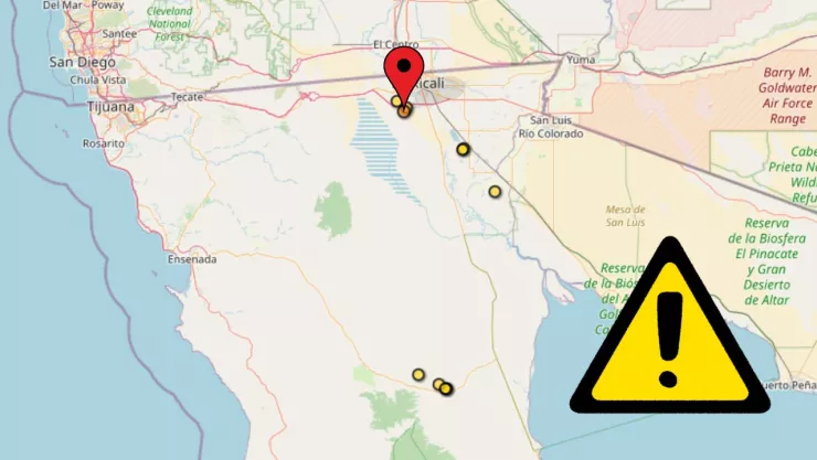 Enjambre sísmico activa monitoreo en el Valle de Mexicali y San Felipe