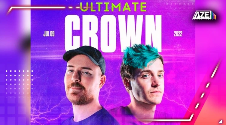 MrBeast y Ninja listos para el Ultimate Crown