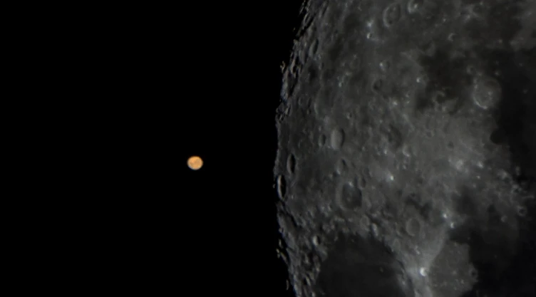 ocultación lunar de marte cuándo es cómo ver méxico