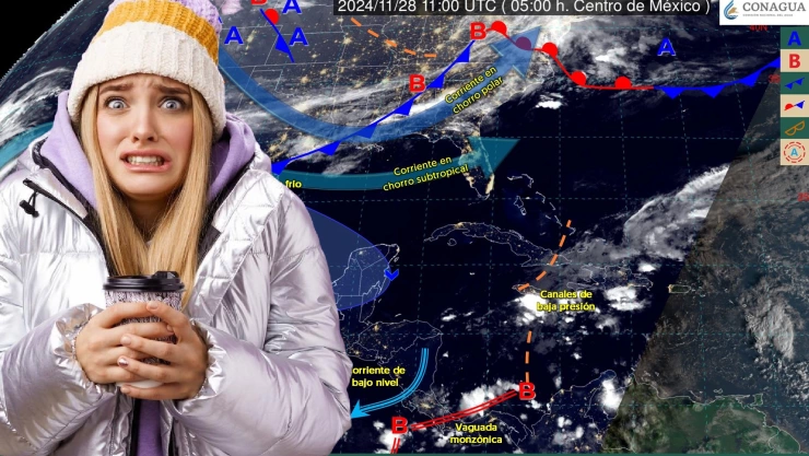 Masa de aire polar y Frente Frío dejarán HELADO al país y así afectará a Quintana Roo.jpg