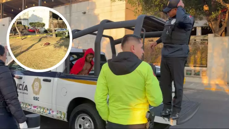 Sujeto en situacion de calle Insurgentes