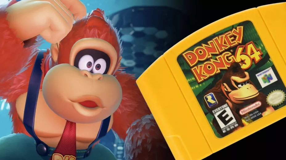 Hombre pinta cartucho de Donkey Kong Bananza y termina destruyendo su Switch 2