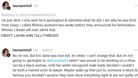 eric dane acusado bullying actriz greys anatomy