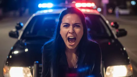 Lady Cerveza se vuelve viral por intentar beber alcohol durante un viaje en transporte de plataforma