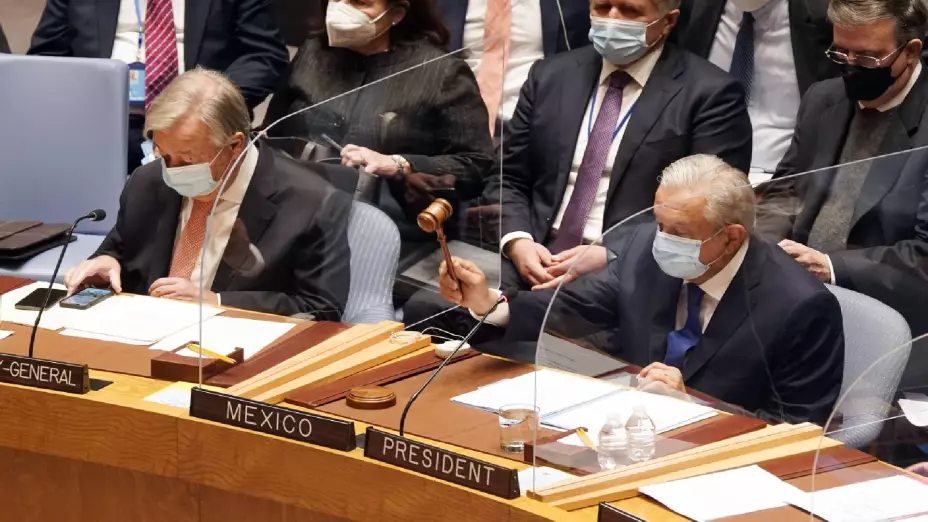 López Obrador le dice a la ONU que despierte de su letargo