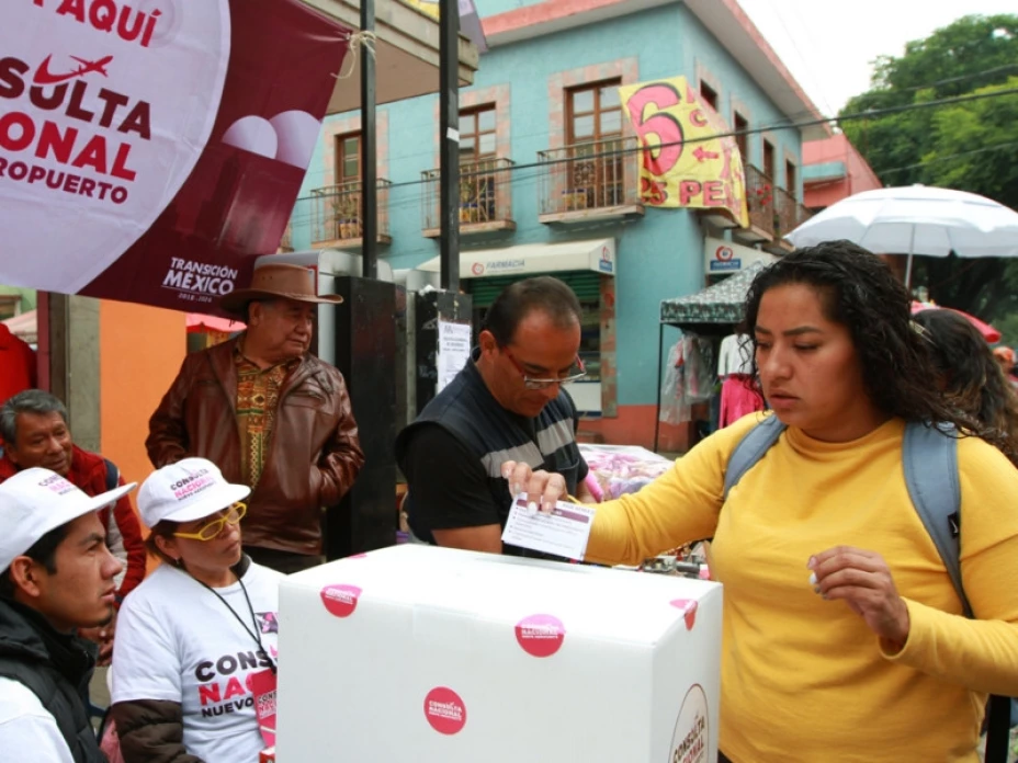 Mesas de votación, consulta