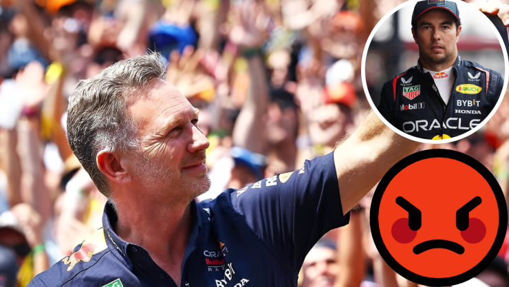 Lo que Christian Horner dijo un día de Checo Pérez y los fans no se lo perdonaron nunca