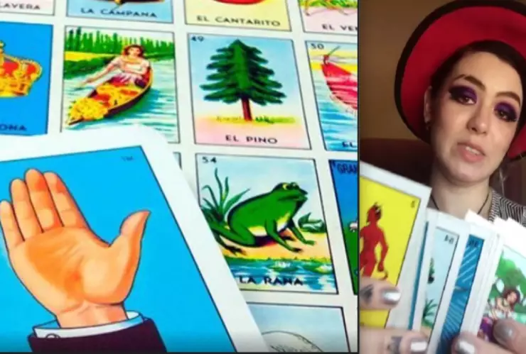 Tiktoker confunde lotería con tarot