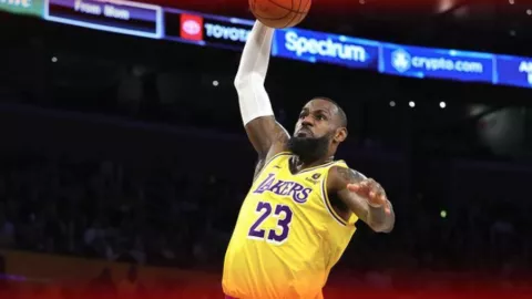 lebron james lakers estrella