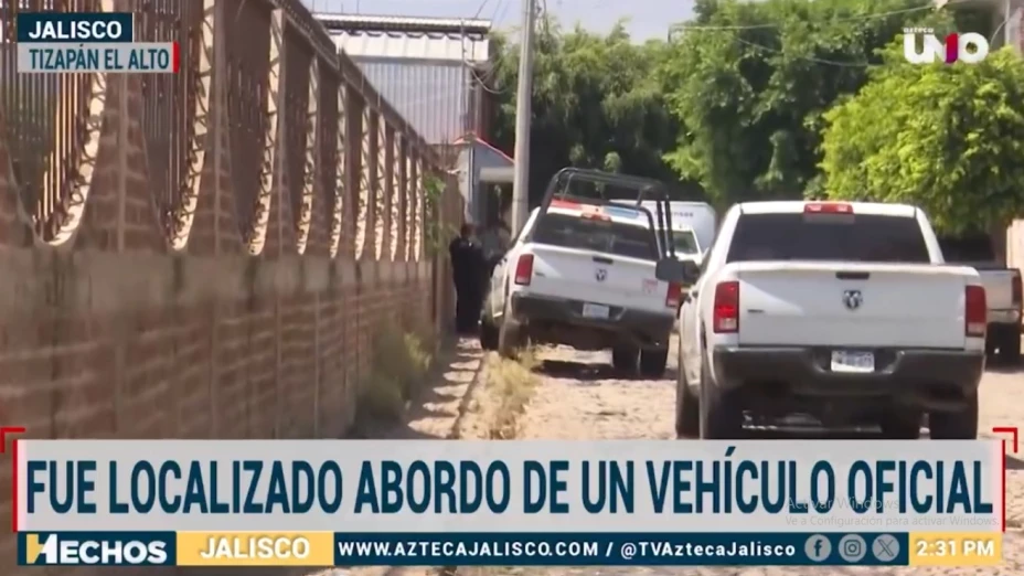 Localizan sin vida y abordo de un vehículo al comisario de la policía de Tizapán el Alto