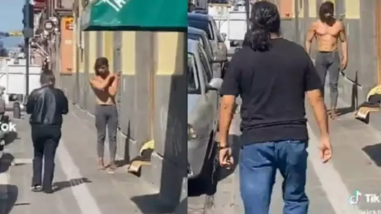 ¿Quién es el _vagabundo fitness_ de Puebla y por qué está en situación de calle