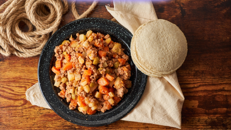 De dónde es realmente originario el taco acorazado.