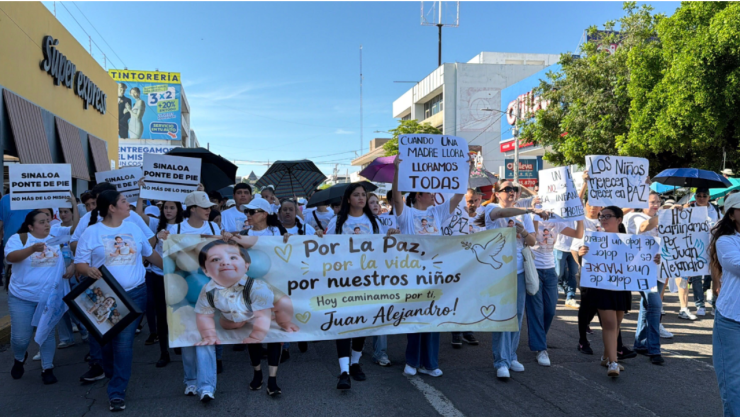 Marchan por la paz en Culiacán: Así es como ciudadanos exigen alto a la violencia en Sinaloa