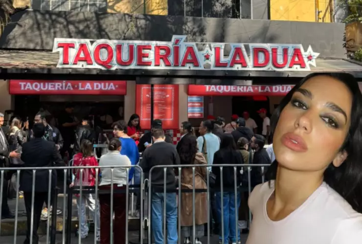 La taquería temporal de Dua Lipa en CDMX