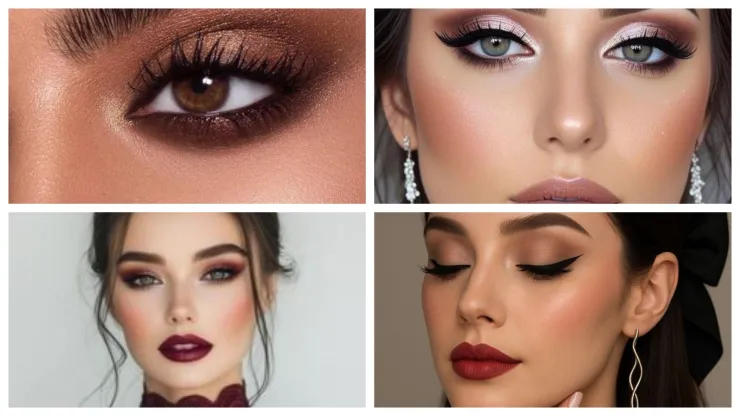 ideas de maquillaje de noche