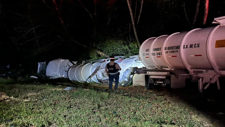 México-Tuxpan, altura Huauchinango