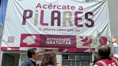 Anuncio de Pilares para actividades gratuitas y beca en CDMX