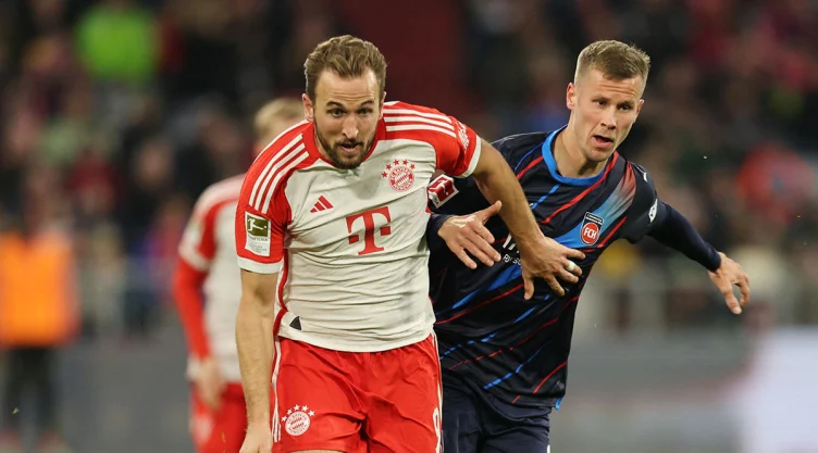 Harry Kane con el Bayern Munich
