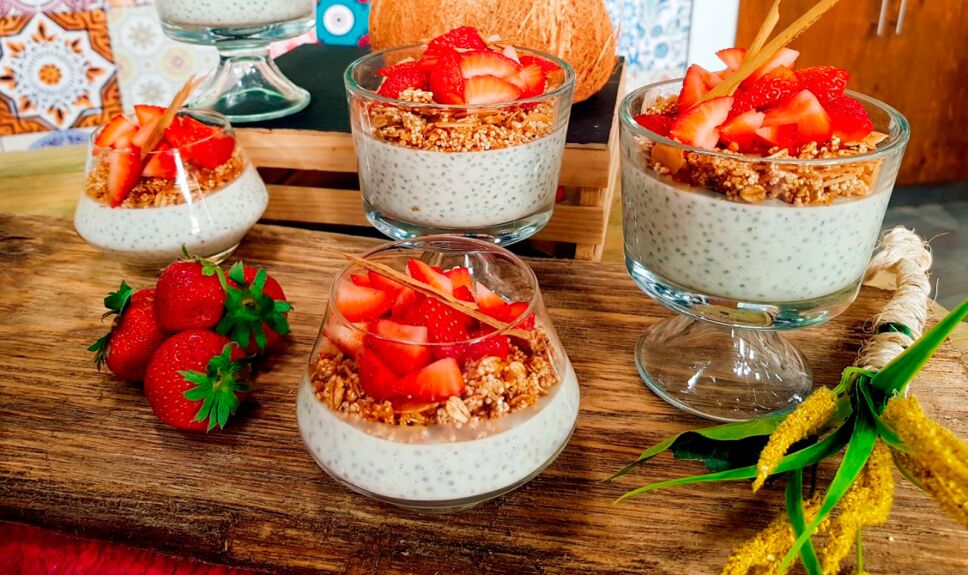 Pannacota de yogur