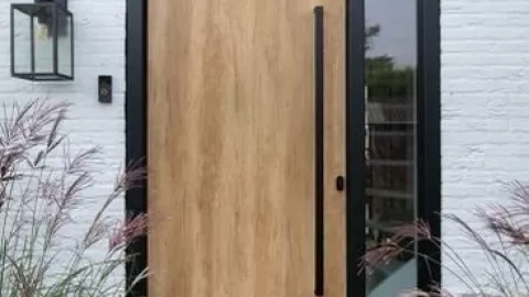 47 ideas para decorar la puerta de la entrada en tu casa: desde minimalistas, hasta muy ostentosas