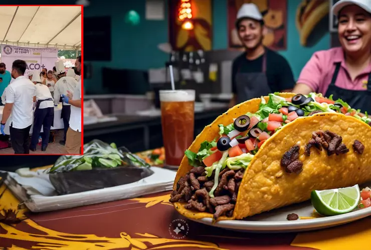 Taco más largo del mundo en Chiapas ¡Buscan romper el Guinness World Récords en Berriozábal!