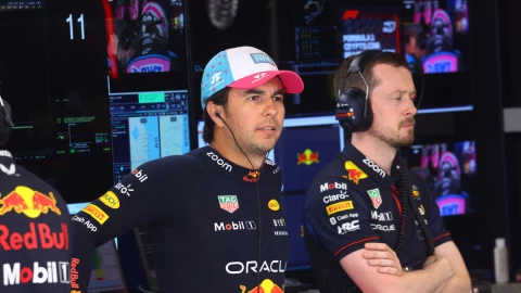 Checo P&eacute;rez en el Gran Premio de Miami