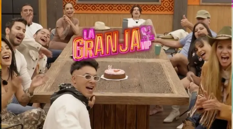 Jawy Méndez festeja el cumpleaños de su novia en La Granja VIP.