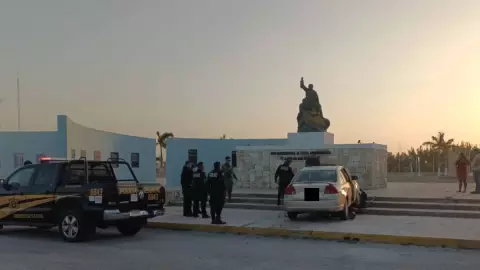 Fuerte accidente en calles de Progreso hoy sábado 22 de marzo de 2025