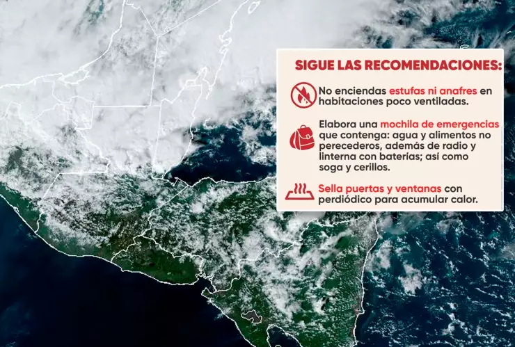 Recomendaciones de Protección Civil ante los Frentes Fríos en Chiapas