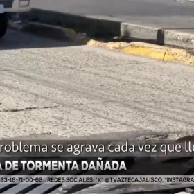 Baches peligrosos en Tlaquepaque