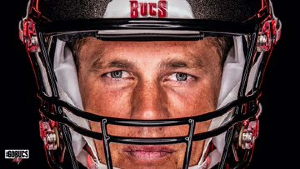Rob Gronkowski y Tom Brady en Tampa Bay Buccaneers