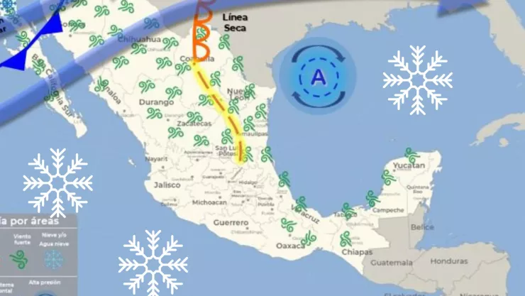 Aguanieve en Baja California