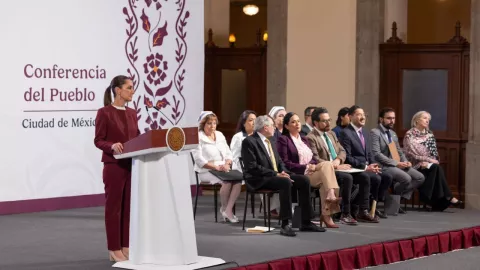 Sheinbaum ma&ntilde;anera.